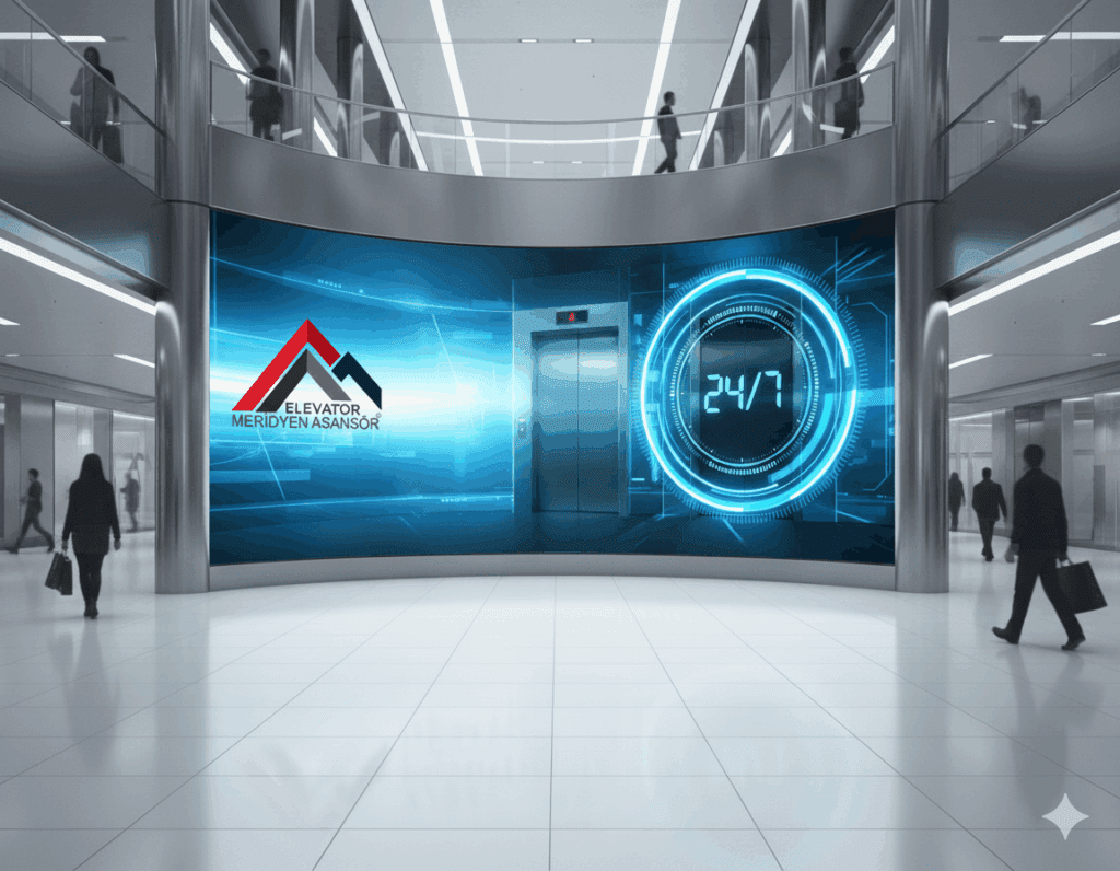 24 saat asansör arıza bakım hizmeti – Meridyen Asansör