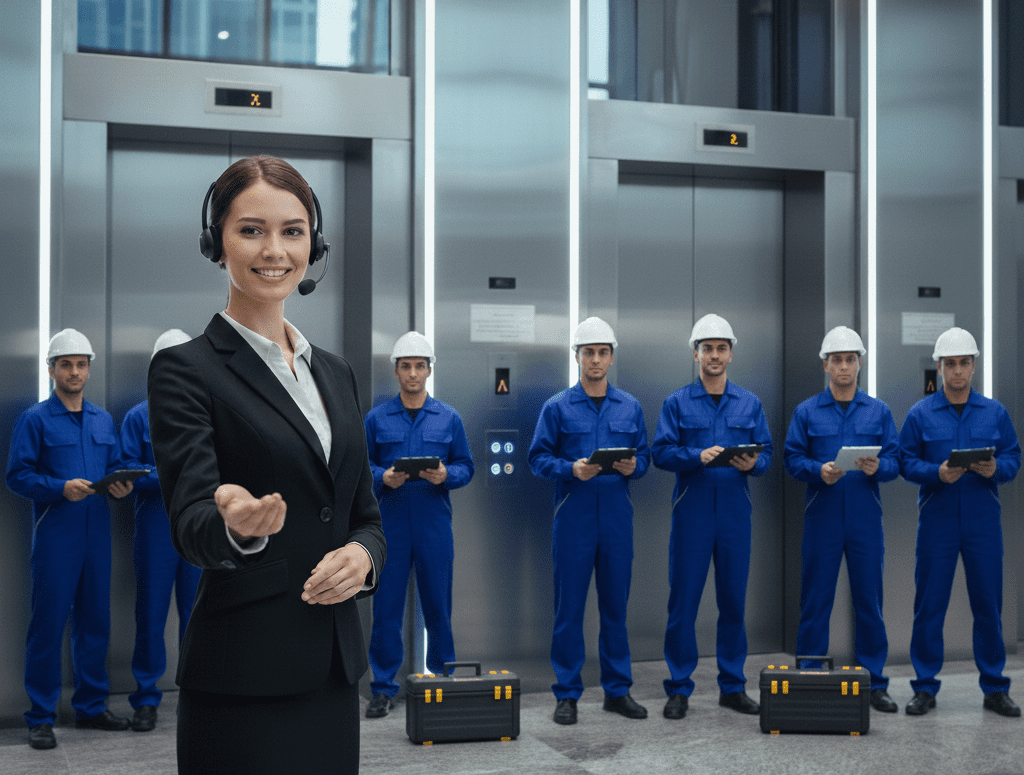 Asansör servisinde hızlı çözümler - Meridyen Asansör